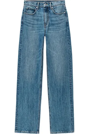 Alexander Wang Jeans med lige ben og mellemhøj talje
