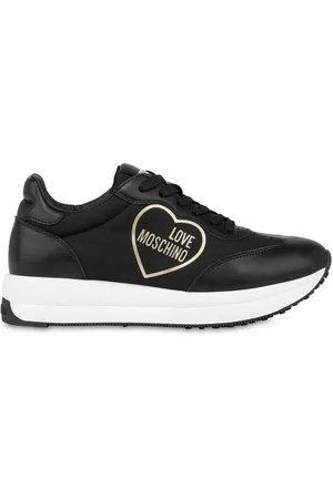 Moschino Sneakers med logomærke og snøre