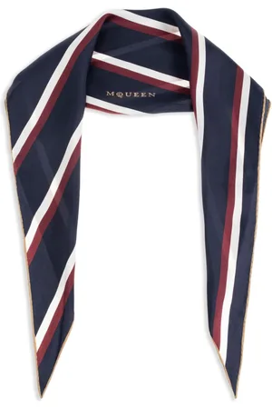 Alexander McQueen College Stripe tørklæde