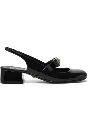 VERSACE 35 mm Gianni Ribbon slingback-pumps