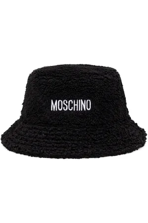 Moschino Bøllehat med broderi