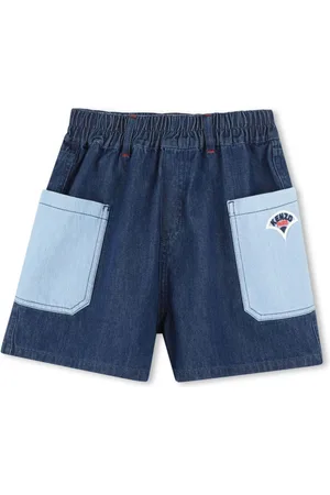 Kenzo Denimshorts med broderet logo