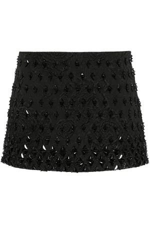 AMEN Kort nederdel i jacquard