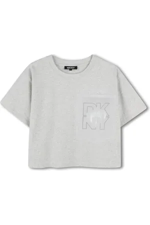 DKNY T-shirt med logotryk