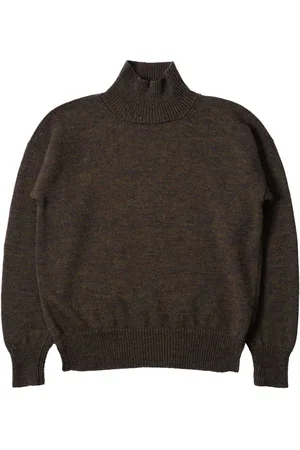 MARGARET HOWELL Sweater i merinould med rullekrave