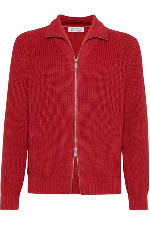 Brunello Cucinelli Cardigan med lynlås