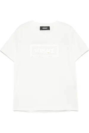 VERSACE T-shirt med 90 damier-tryk