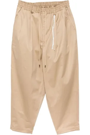 MASTERMIND Chinos med broderet logo og snoretræk