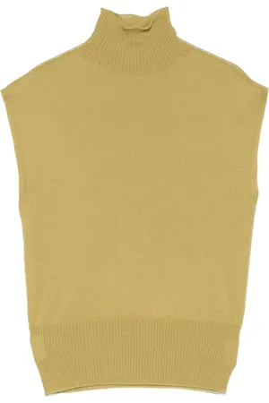 Rick Owens Vest med rullekrave