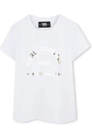 Karl Lagerfeld T-shirt med logotryk