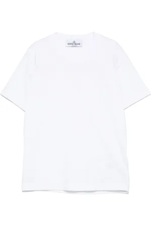 Stone Island T-shirt med logobroderi