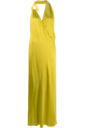 Tom Ford Draperet kjole med halterneck