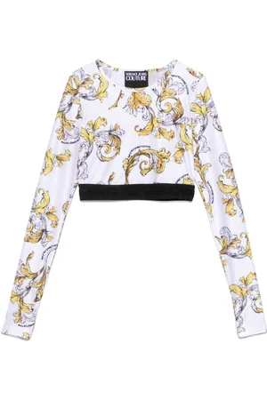 VERSACE Top med baroktryk