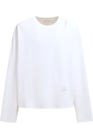 Marni T-shirt med logobroderi