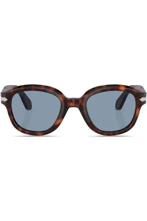 Persol Runde solbriller med skildpaddeskjold-effekt