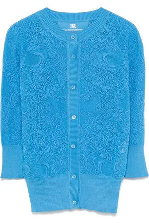 ERMANNO SCERVINO Cardigan med blonde