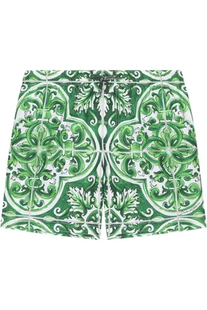Dolce & Gabbana Badeshorts med grafisk tryk