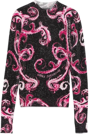 VERSACE Sweater i lurex