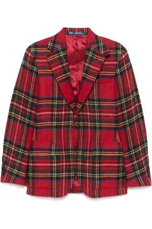 Ralph Lauren Skotskternet blazer