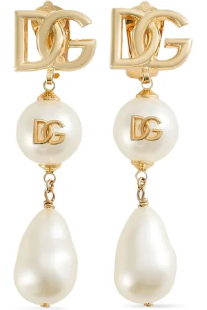 Dolce & Gabbana Dråbeøreringe med logo