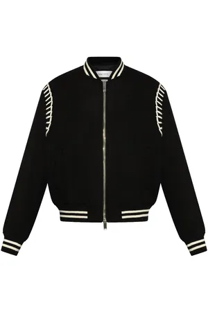 Alexander McQueen Bomberjakke med broderi