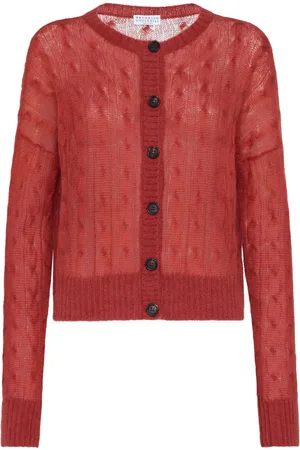 Brunello Cucinelli Kabelstrikket cardigan