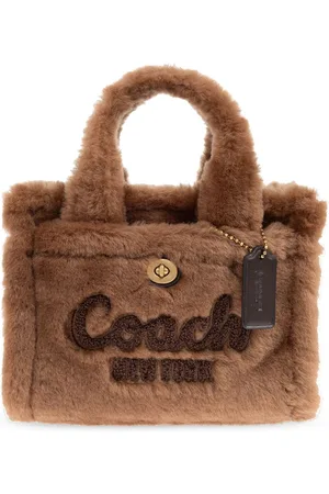 Coach Cargo 20 tote i lammeskind