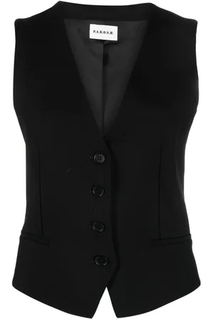 P.A.R.O.S.H. Vest med V-hals og knapper