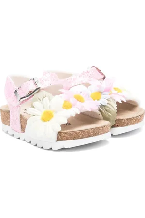 MONNALISA Sandaler med blomsterapplikation
