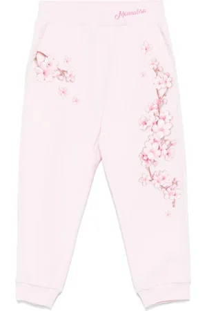 MONNALISA Joggingbukser med blomstertryk