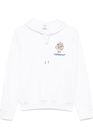Casablanca Hættetrøje med broderet logo