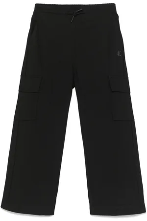 Calvin Klein Cargobukser med monogram-broderi
