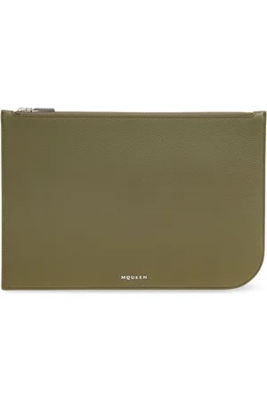 Alexander McQueen Clutch i læder