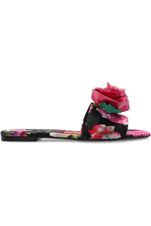Dolce & Gabbana Sandaler med blomstret motiv