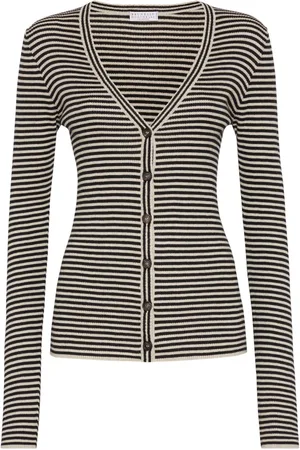 Brunello Cucinelli Stribet cardigan