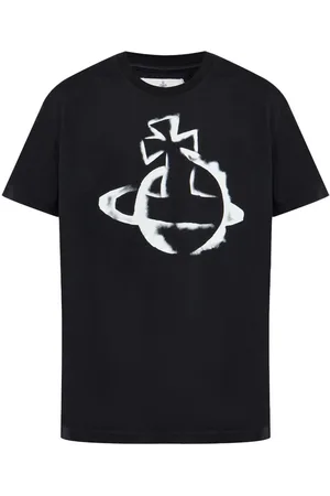 Vivienne Westwood T-shirt med orb-tryk