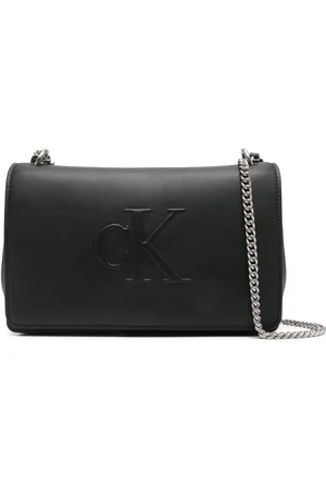 Calvin Klein Crossbody-taske med logo-prægning