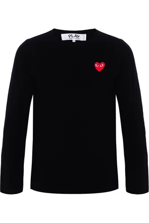 Comme des Garçons Trøje med broderet logo