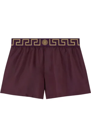 VERSACE Badeshorts med Greca-kant
