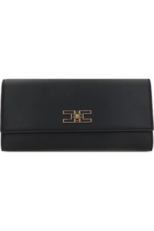 Elisabetta Franchi Clutch i læder
