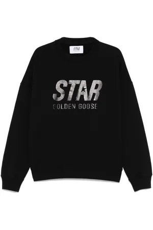 Golden Goose Sweatshirt med logostempel