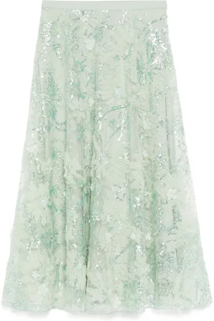 Zuhair Murad Blomsterudsmykket nederdel