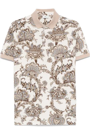 Etro Polo med paisleytryk