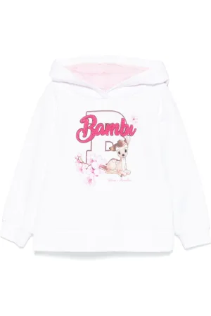 MONNALISA X Disney hættetrøje med bambi-tryk