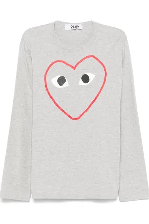Comme des Garçons T-shirt med hjertetryk