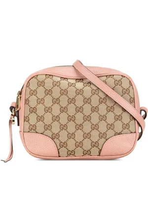Gucci GG Canvas Bree crossbody-taske fra 2000-2015