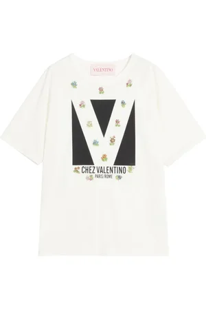 VALENTINO GARAVANI T-shirt med logotryk