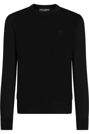 Dolce & Gabbana Sweater med logo-broderi