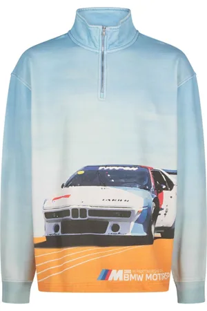 KITH X BMW sweatshirt med lynlås