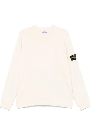 Stone Island Sweater med kompasmærke